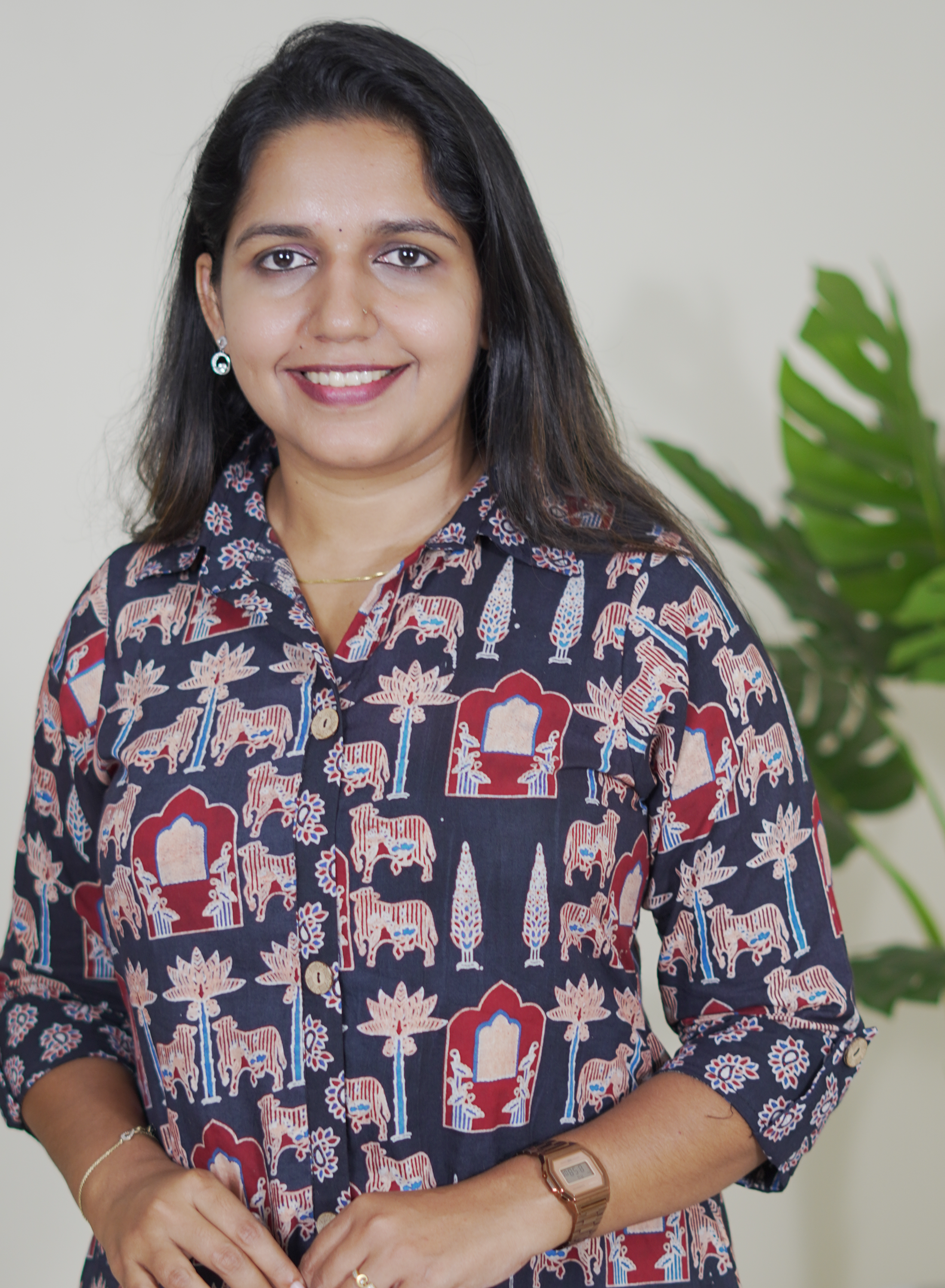 Ajrak Black Shirt Dress