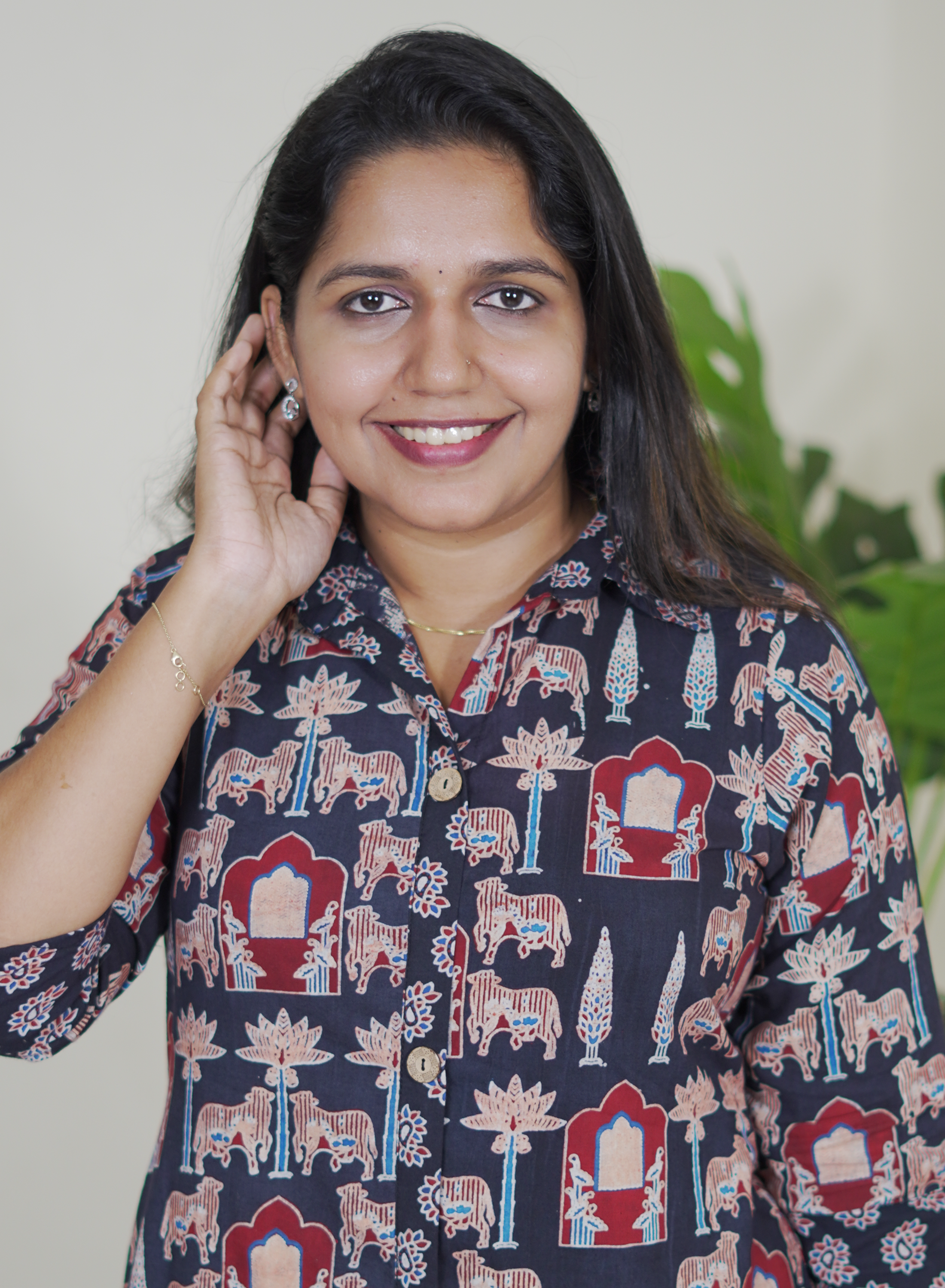 Ajrak Black Shirt Dress